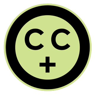 CCの文字と✚のイラスト